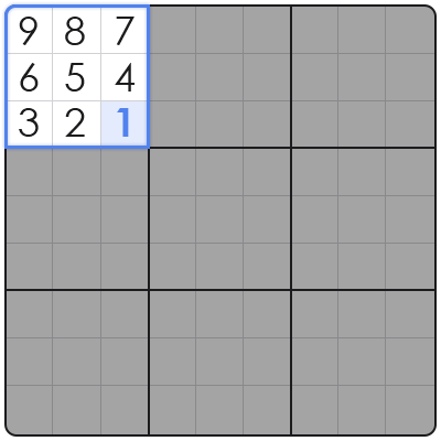 sudoku puzzle with solution